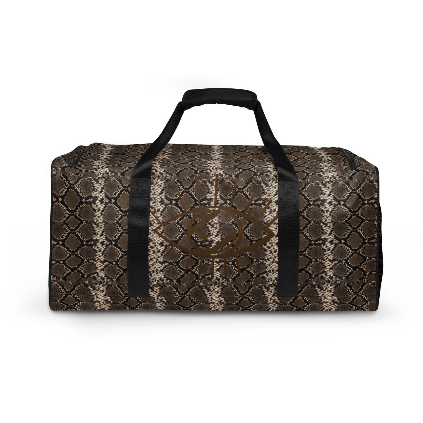 Brown Mamba Duffle Bag