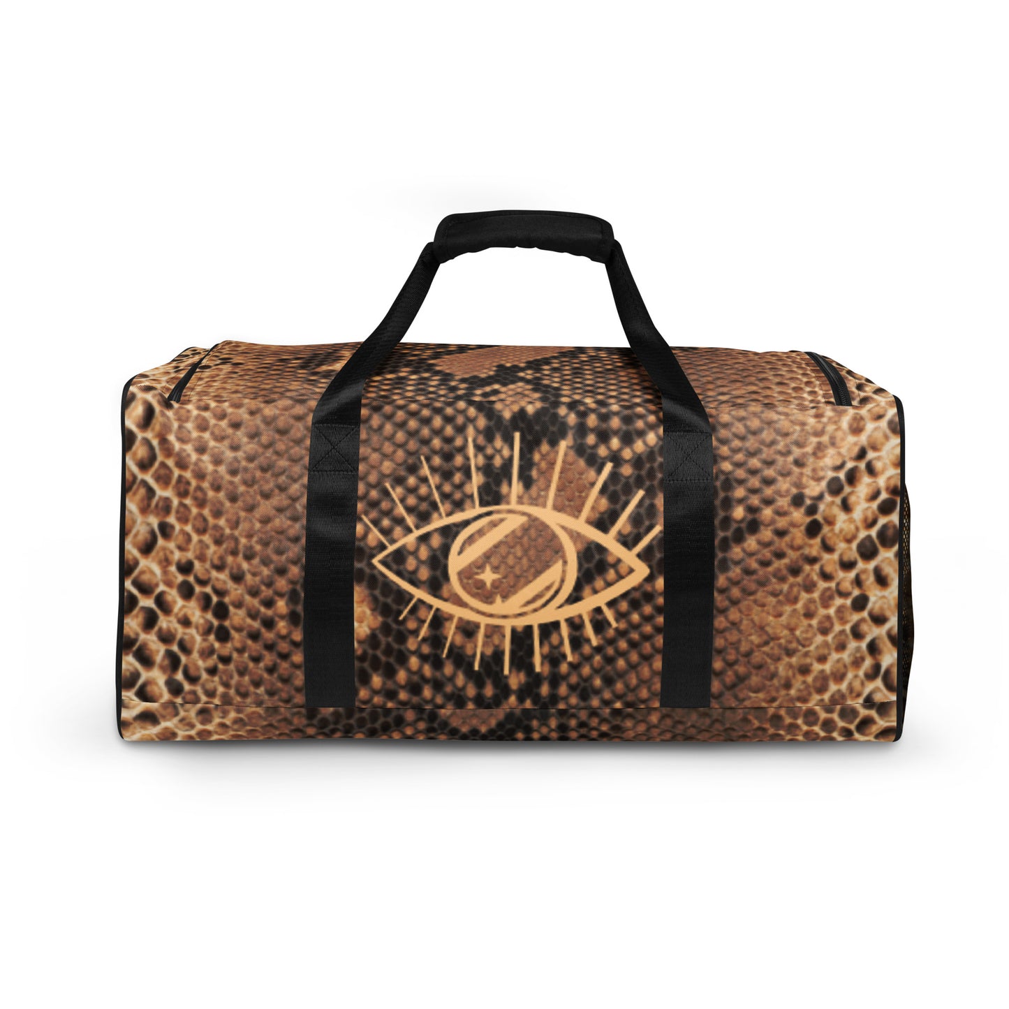 Mocha' Mamba Snakeskin Duffle bag