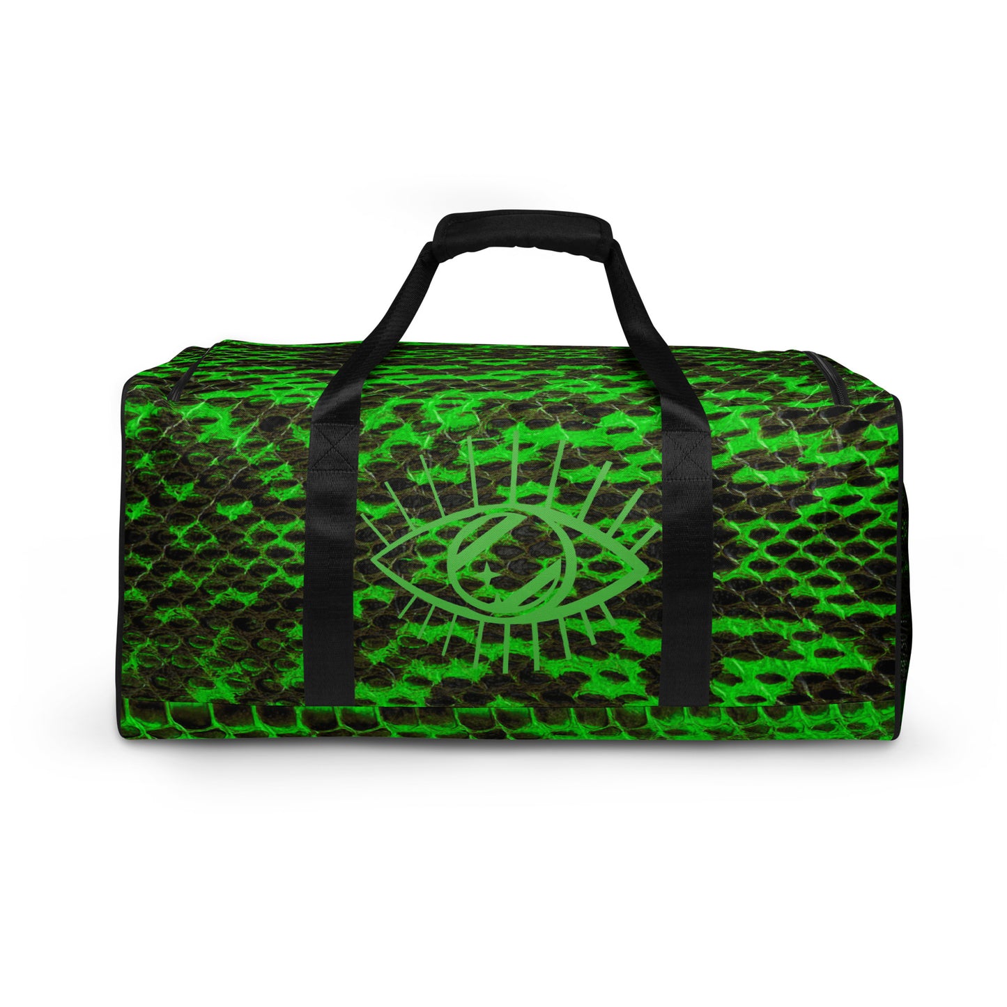 Slime Mamba Snakeskin Duffle bag
