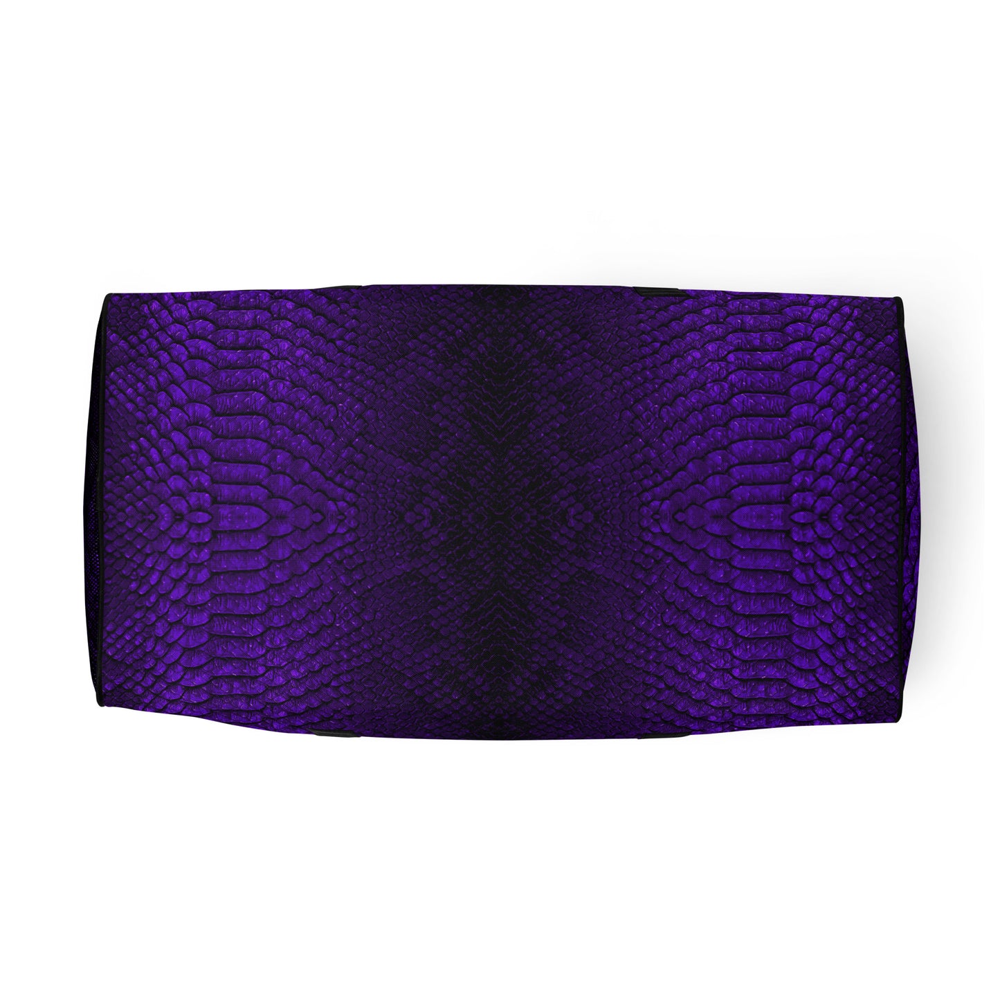 Purple Mamba Snakeskin Duffle bag