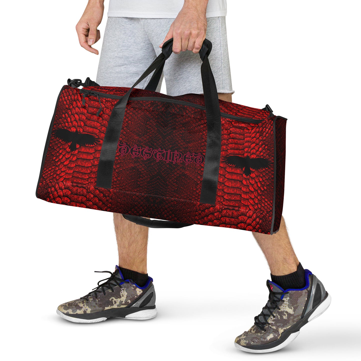 RedMamba Snakeskin Duffle bag
