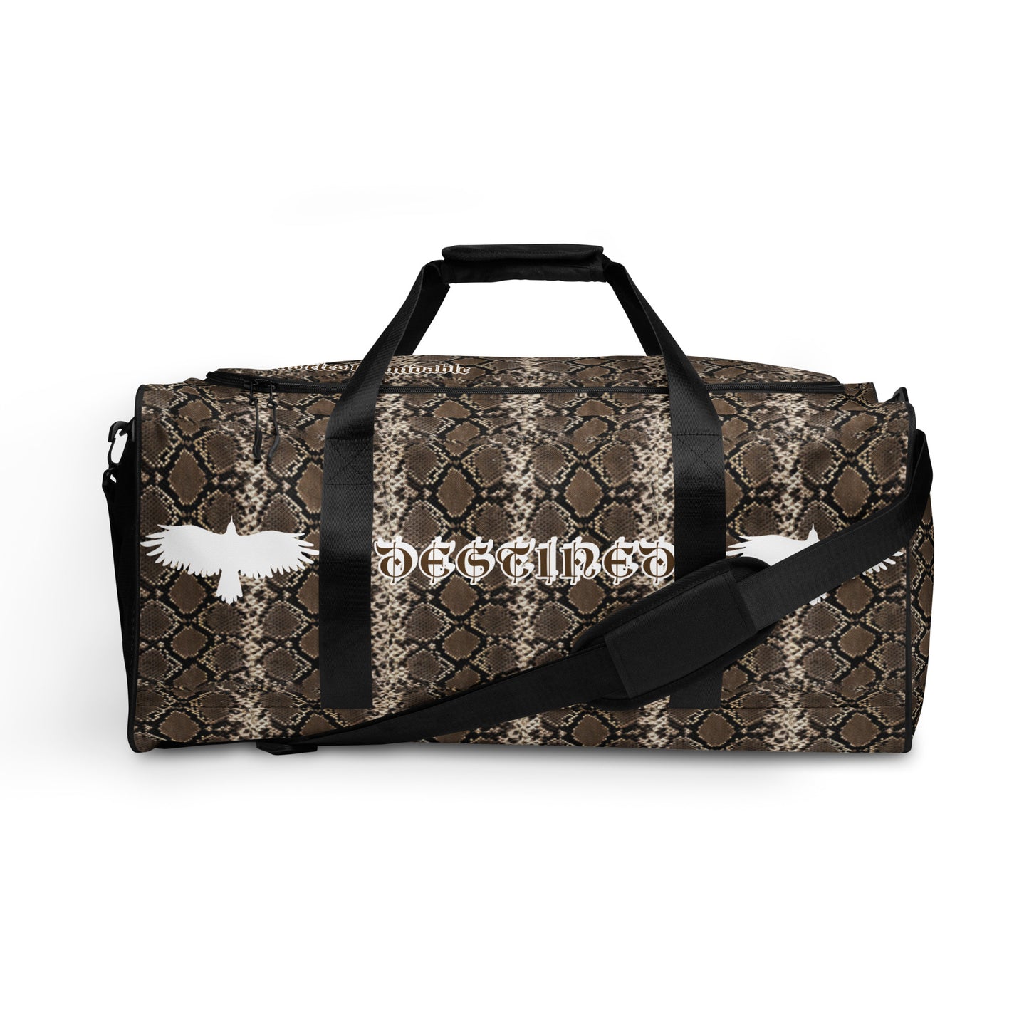Brown Mamba Duffle Bag