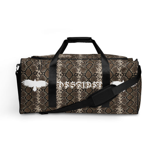Brown Mamba Duffle Bag