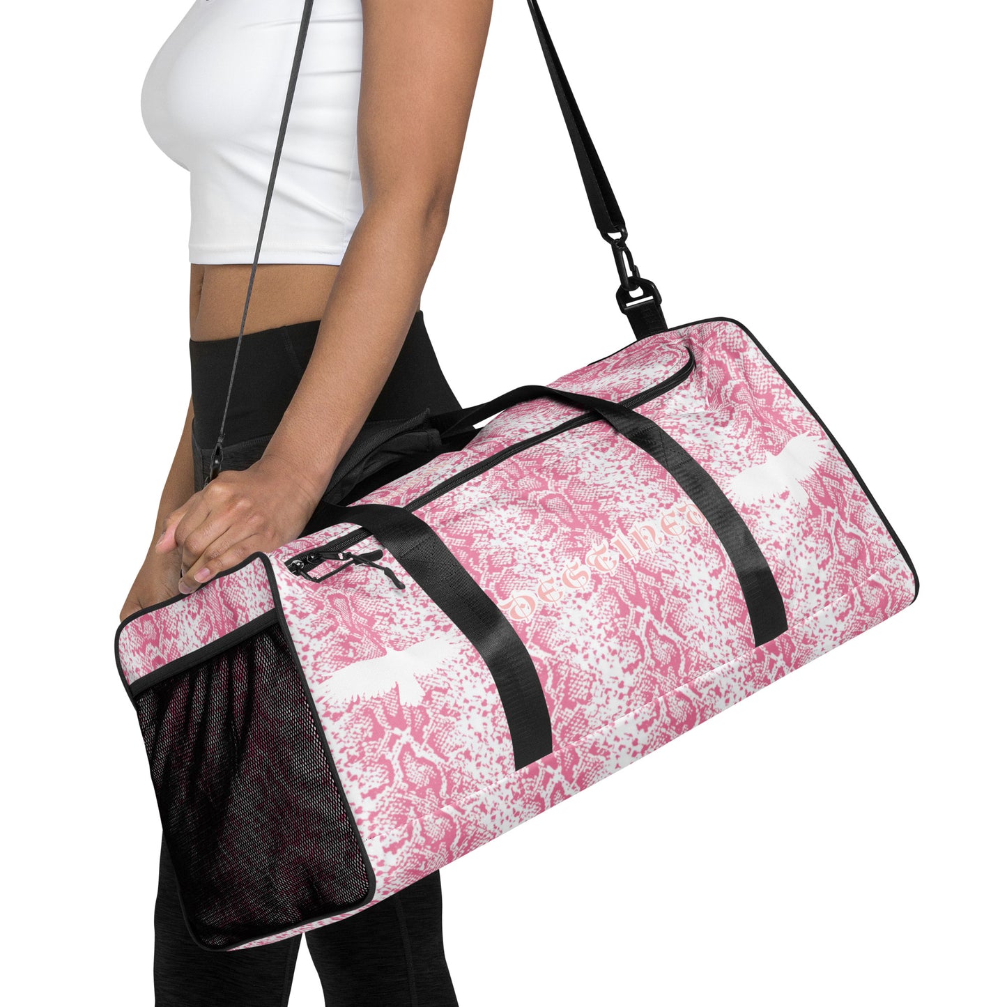 PinkLemon Mamba Snakeskin Duffle bag
