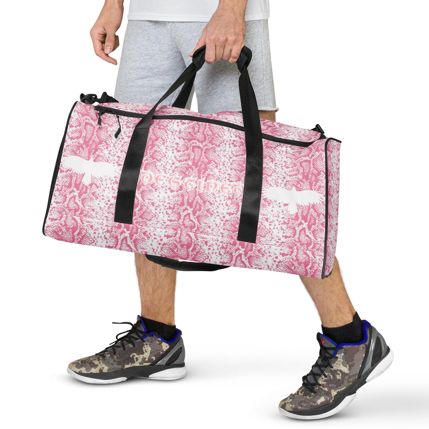 PinkLemon Mamba Snakeskin Duffle bag