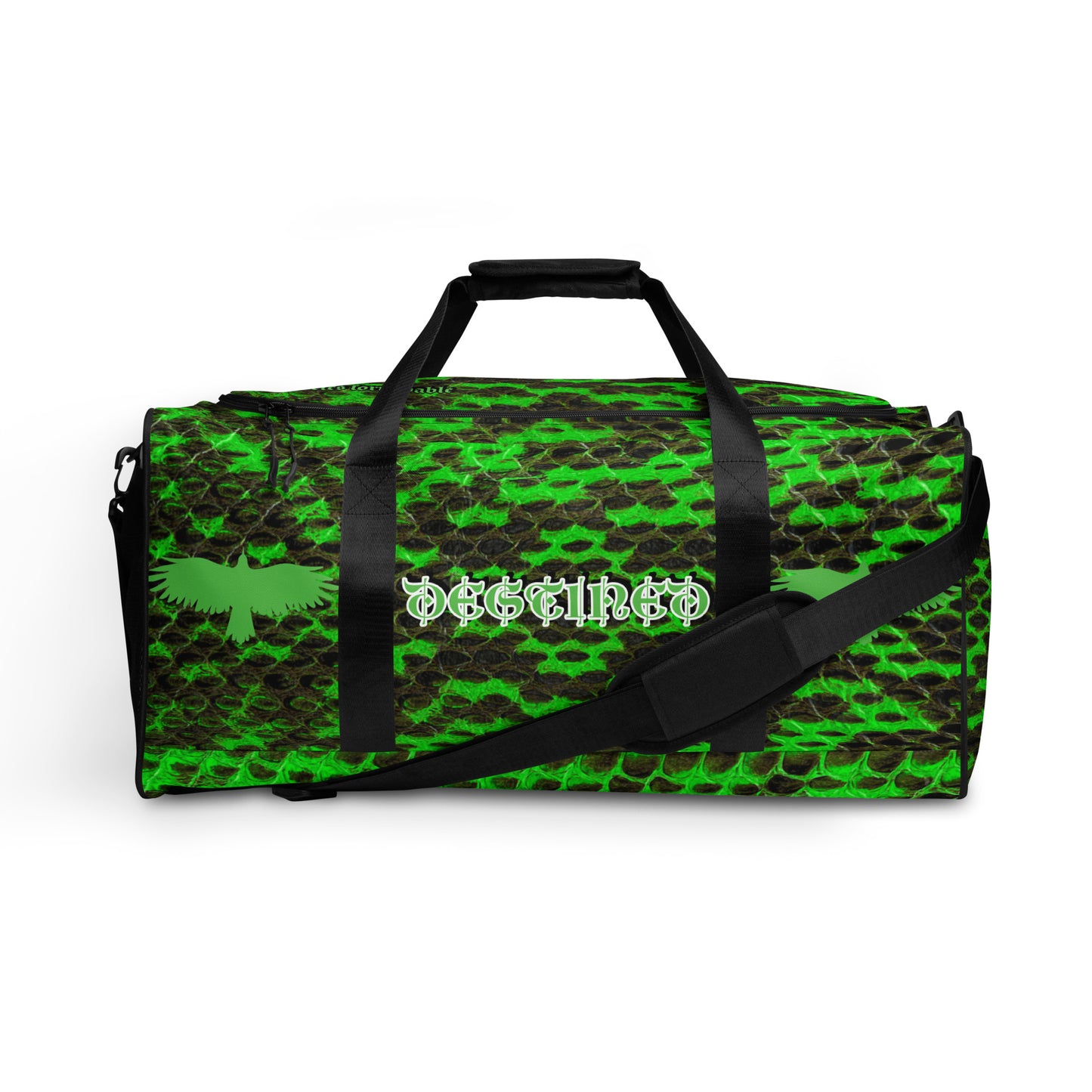 Slime Mamba Snakeskin Duffle bag