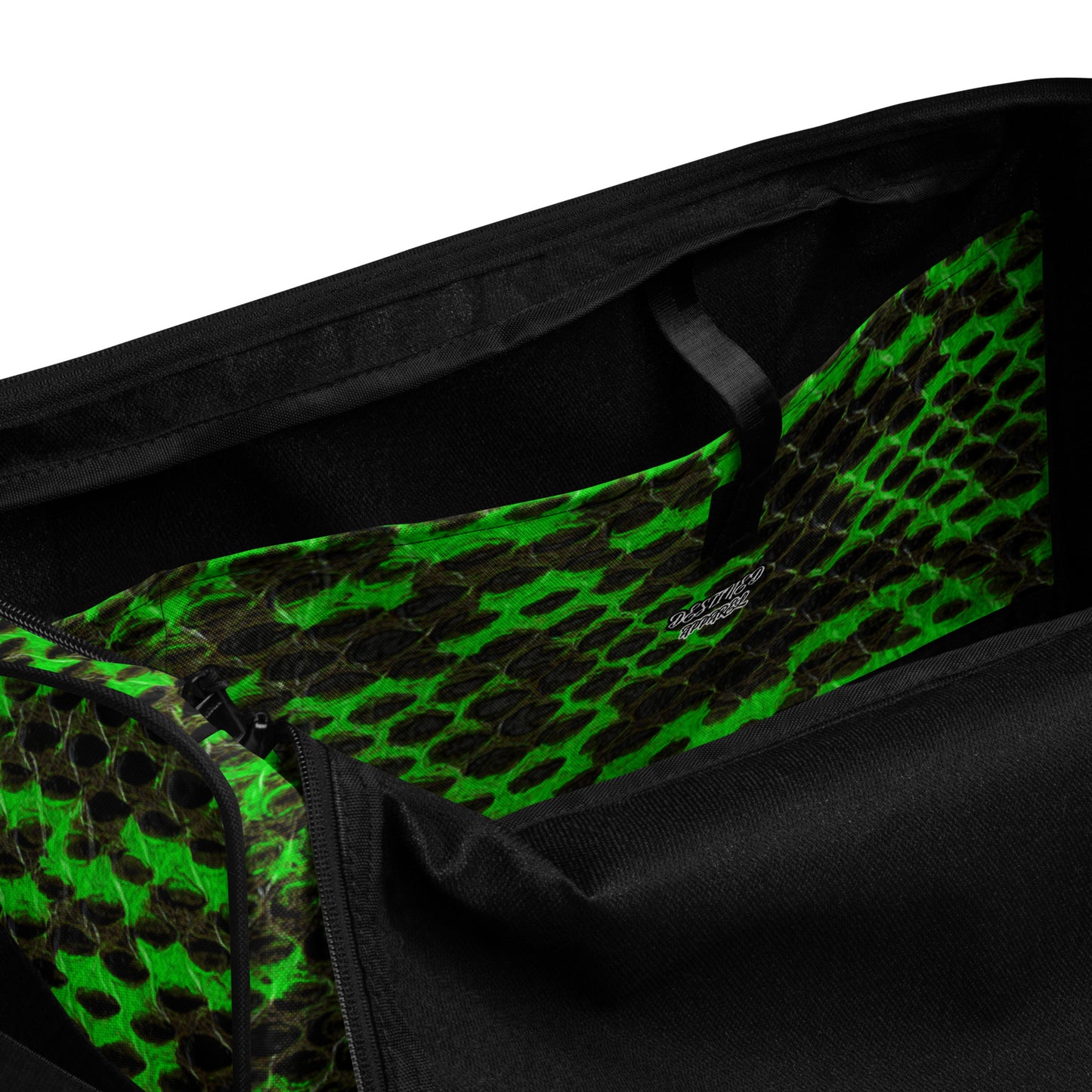 Slime Mamba Snakeskin Duffle bag