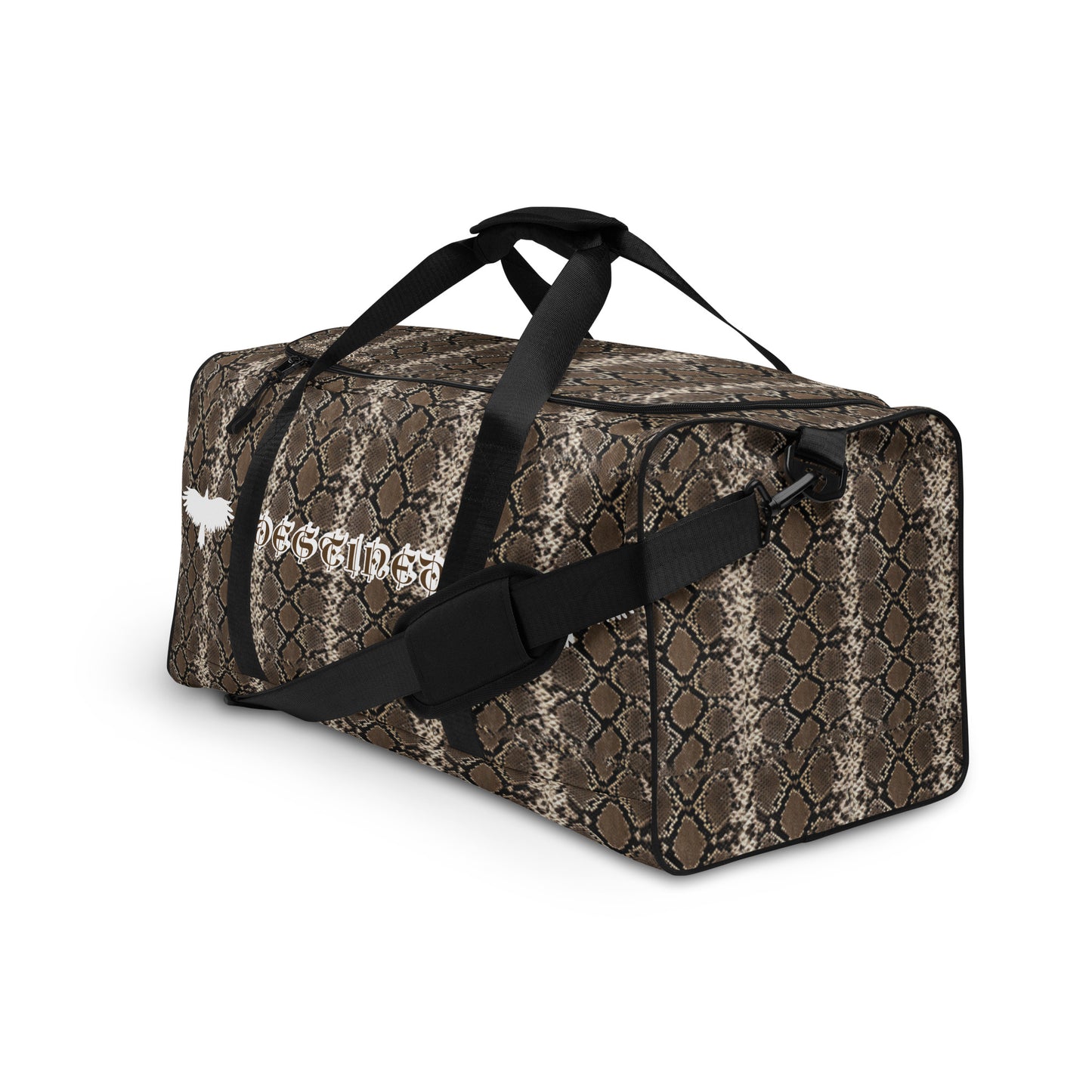 Brown Mamba Duffle Bag
