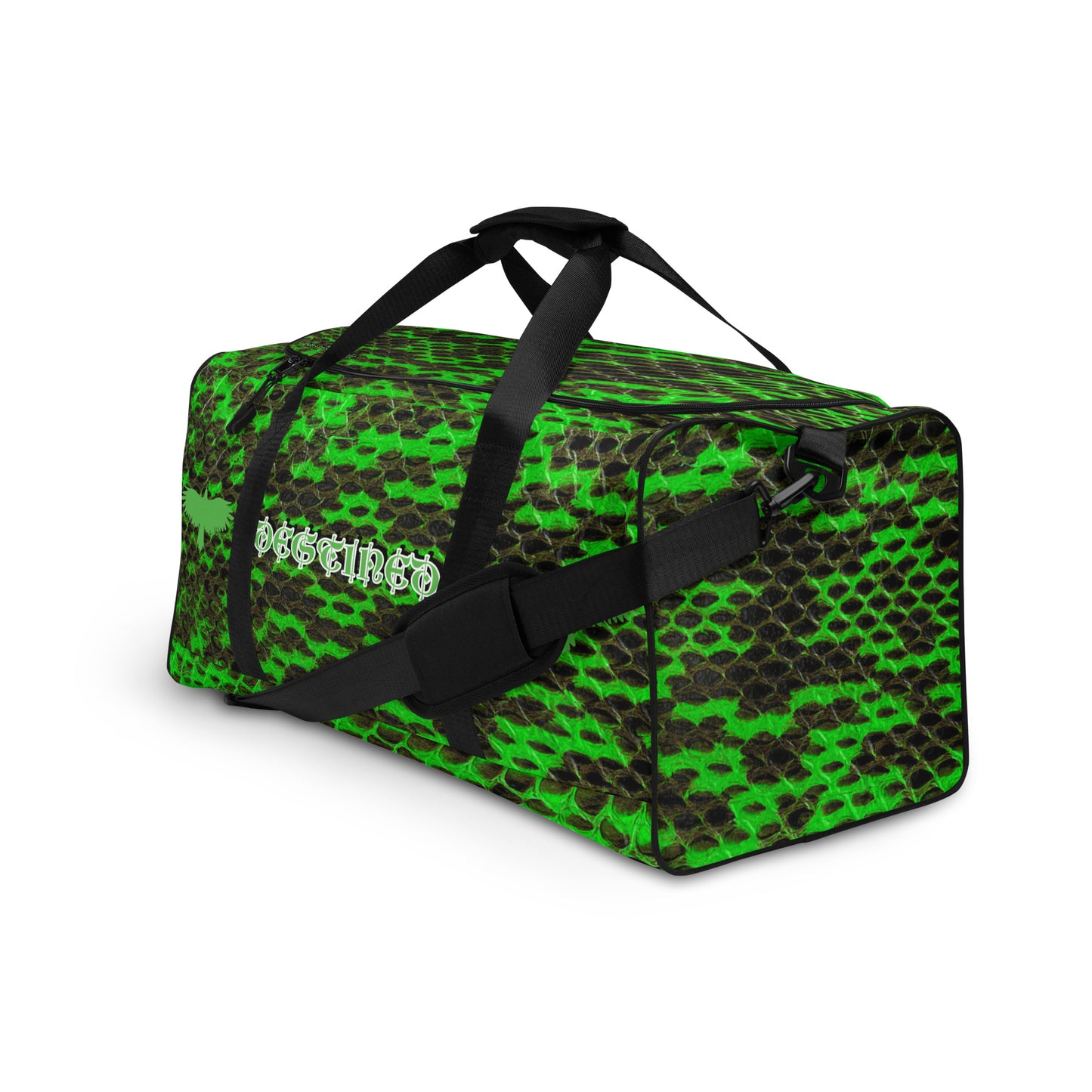 Slime Mamba Snakeskin Duffle bag
