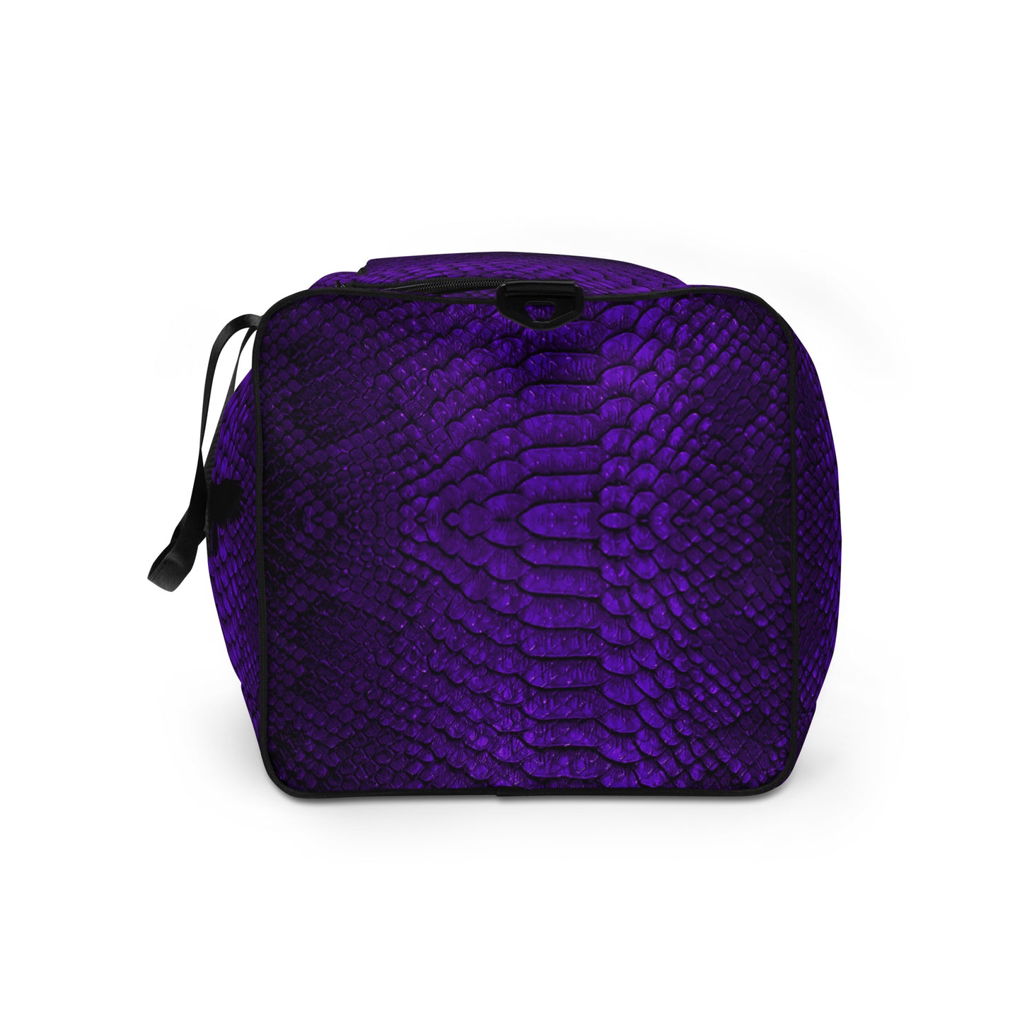 Purple Mamba Snakeskin Duffle bag