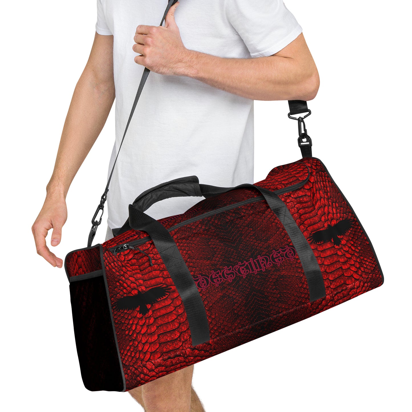 RedMamba Snakeskin Duffle bag