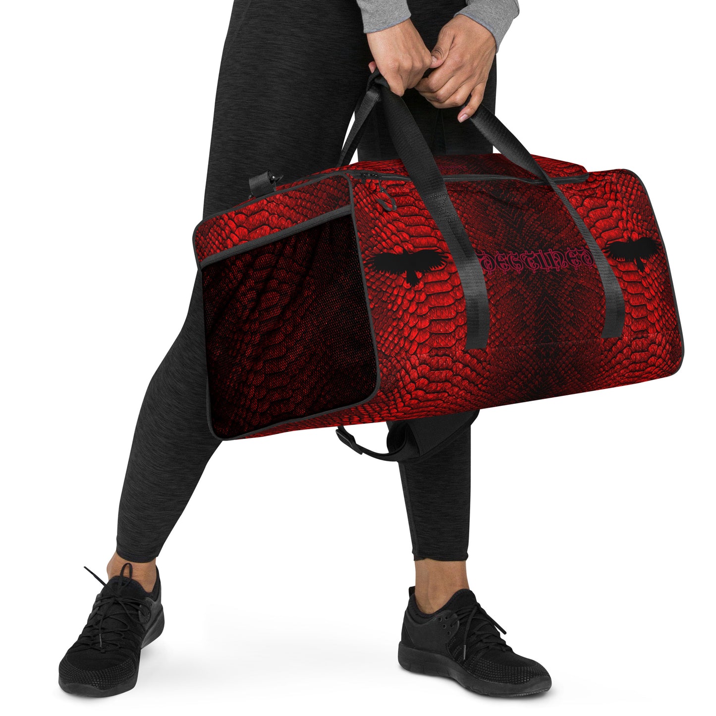 RedMamba Snakeskin Duffle bag