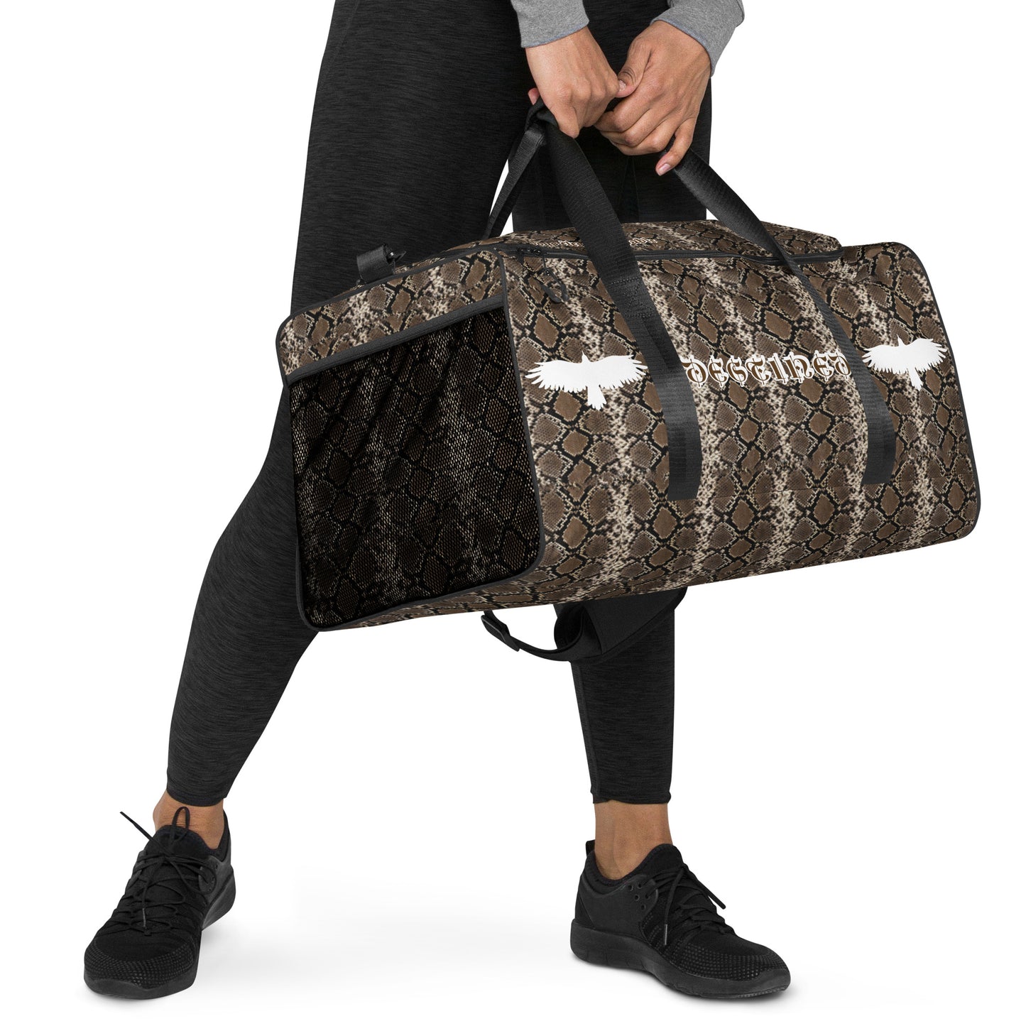 Brown Mamba Duffle Bag