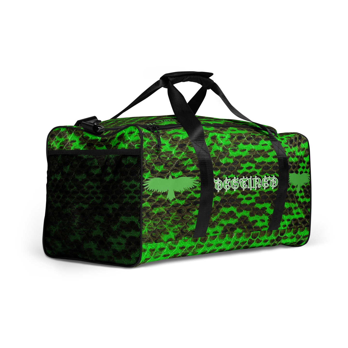 Slime Mamba Snakeskin Duffle bag